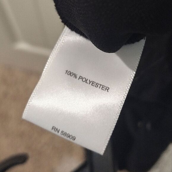 Gibson Latimer Women's Size Medium Black Polyester Drawstring Pants - Picture 6 of 8